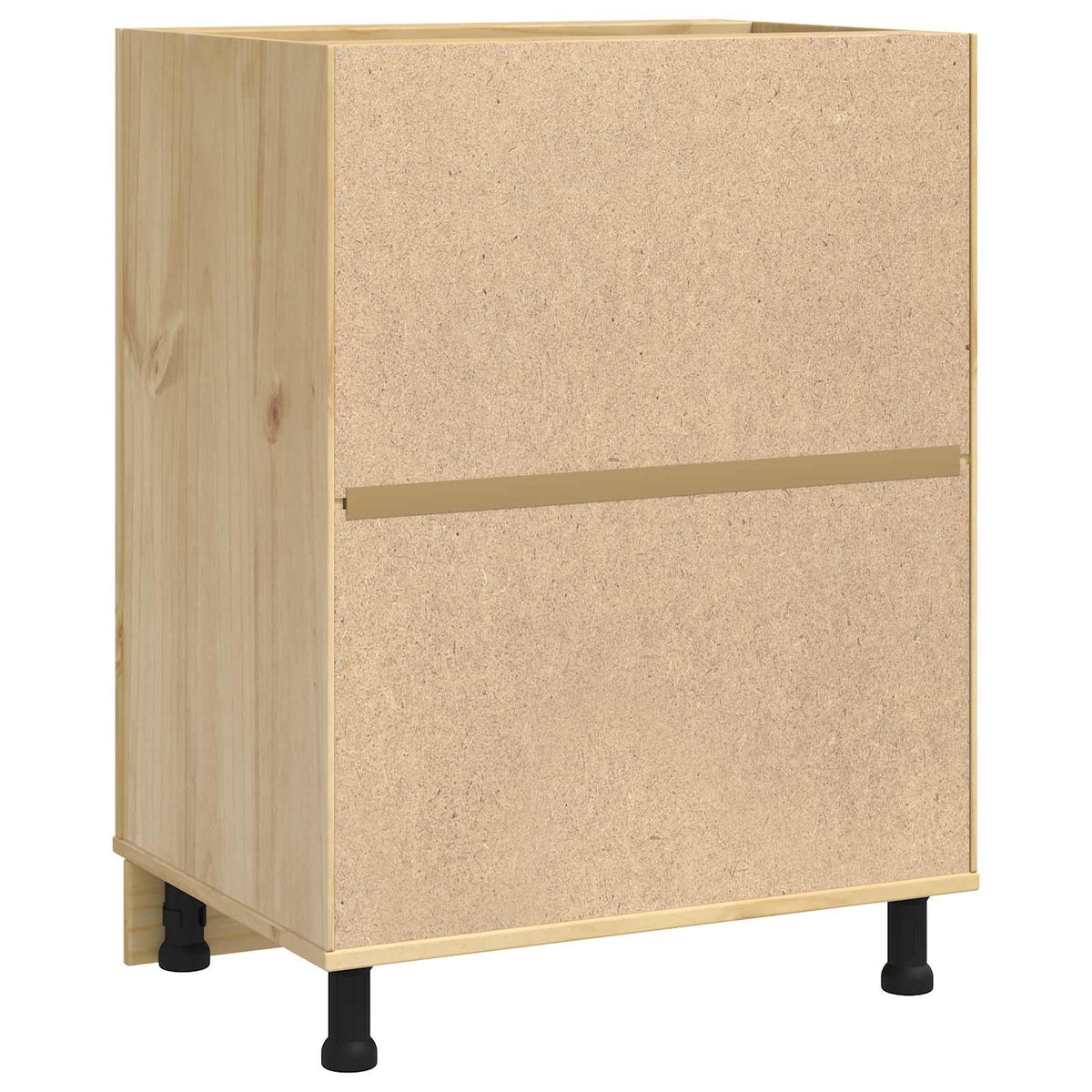 Cabinet SKI Honey Brown 60 x 46 x 81.5 cm Solid Pine Wood