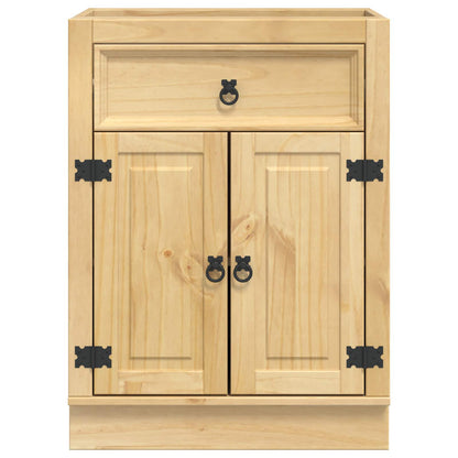 Cabinet SKI Honey Brown 60 x 46 x 81.5 cm Solid Pine Wood