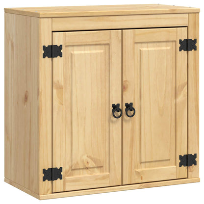 Cabinet SKI Honey Brown 60 x 32 x 60 cm Solid Pine Wood