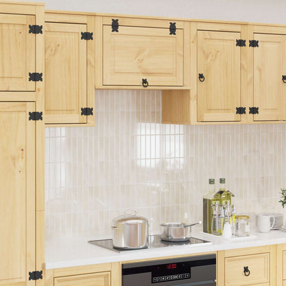 Cabinet SKI Honey Brown 60 x 32 x 40 cm Solid Pine Wood