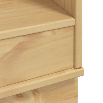 Cabinet SKI Honey Brown 60 x 46 x 81 cm Solid Pine Wood