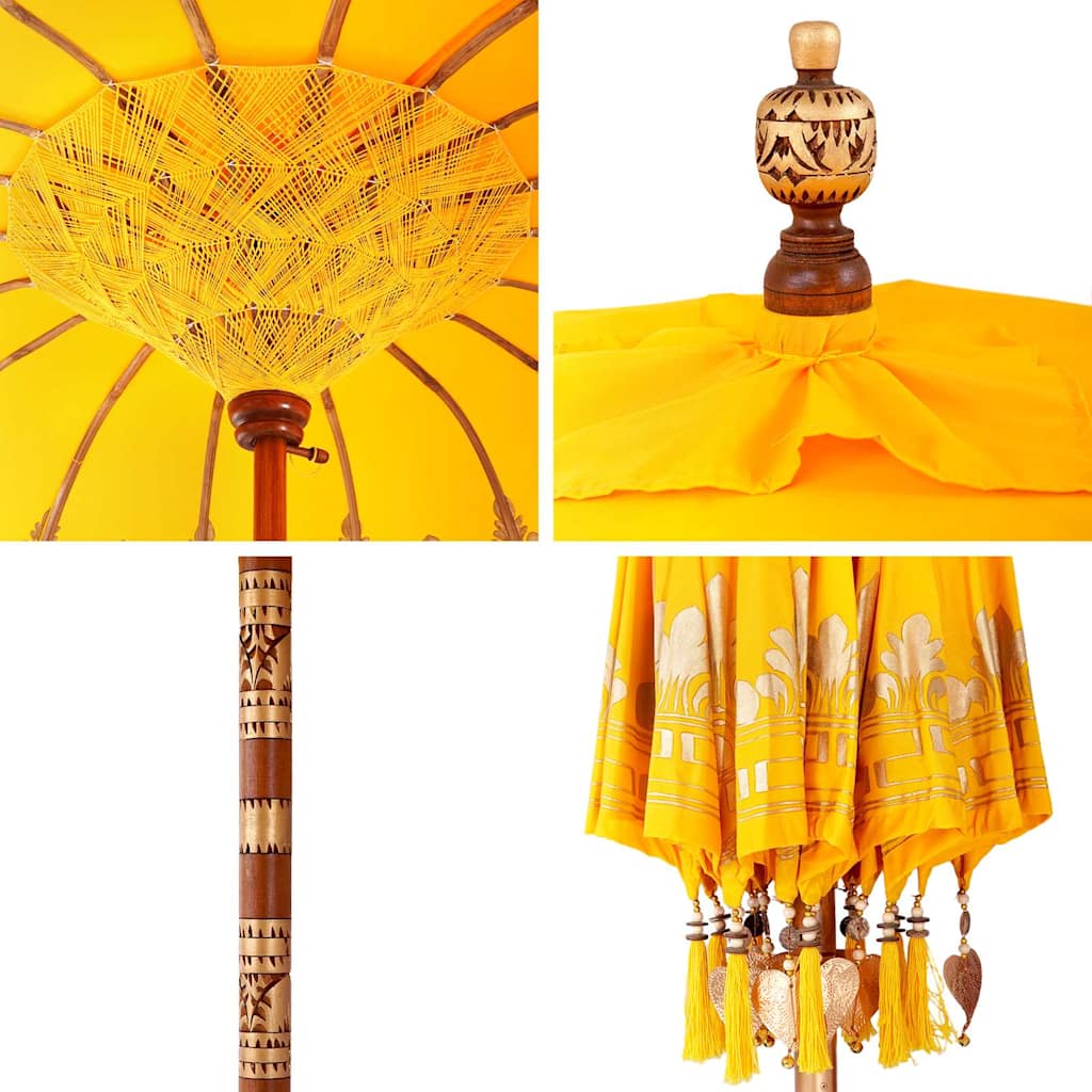 Balinese Parasol Yellow (210-220) x 260 cm
