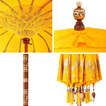 Balinese Parasol Yellow (210-220) x 260 cm