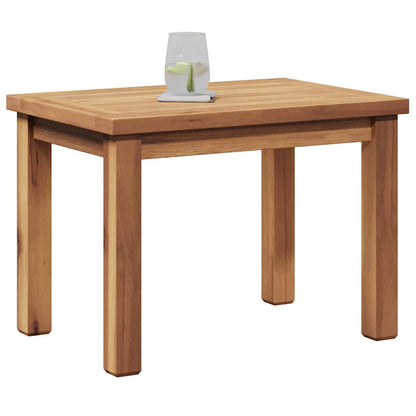 Coffee Table Brown 50 x 35 x 36 cm Solid Teak Wood