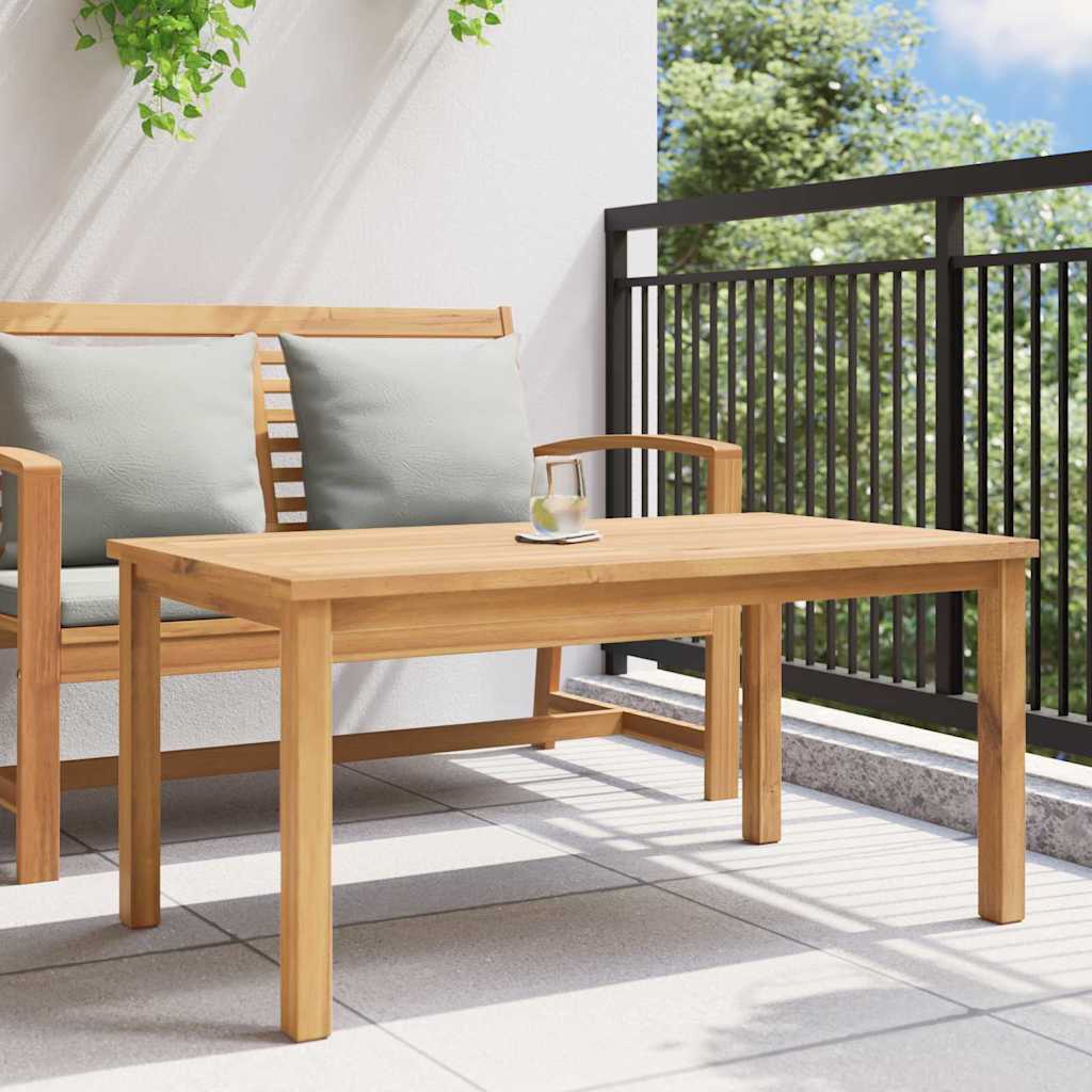 Coffee Table Brown 43.31 x 21.65 x 17.72 in Solid Teak Wood