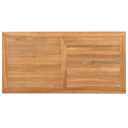 Coffee Table Brown 43.31 x 21.65 x 17.72 in Solid Teak Wood