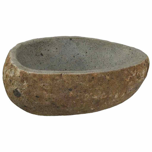 Basin Light grey (30-37) x (25-30) x 12 cm River stone
