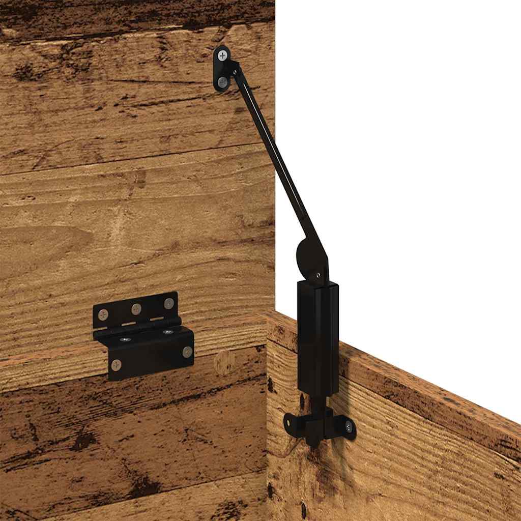 Storage Box Old Wood 40 x 42 x 46 cm Engineered Wood