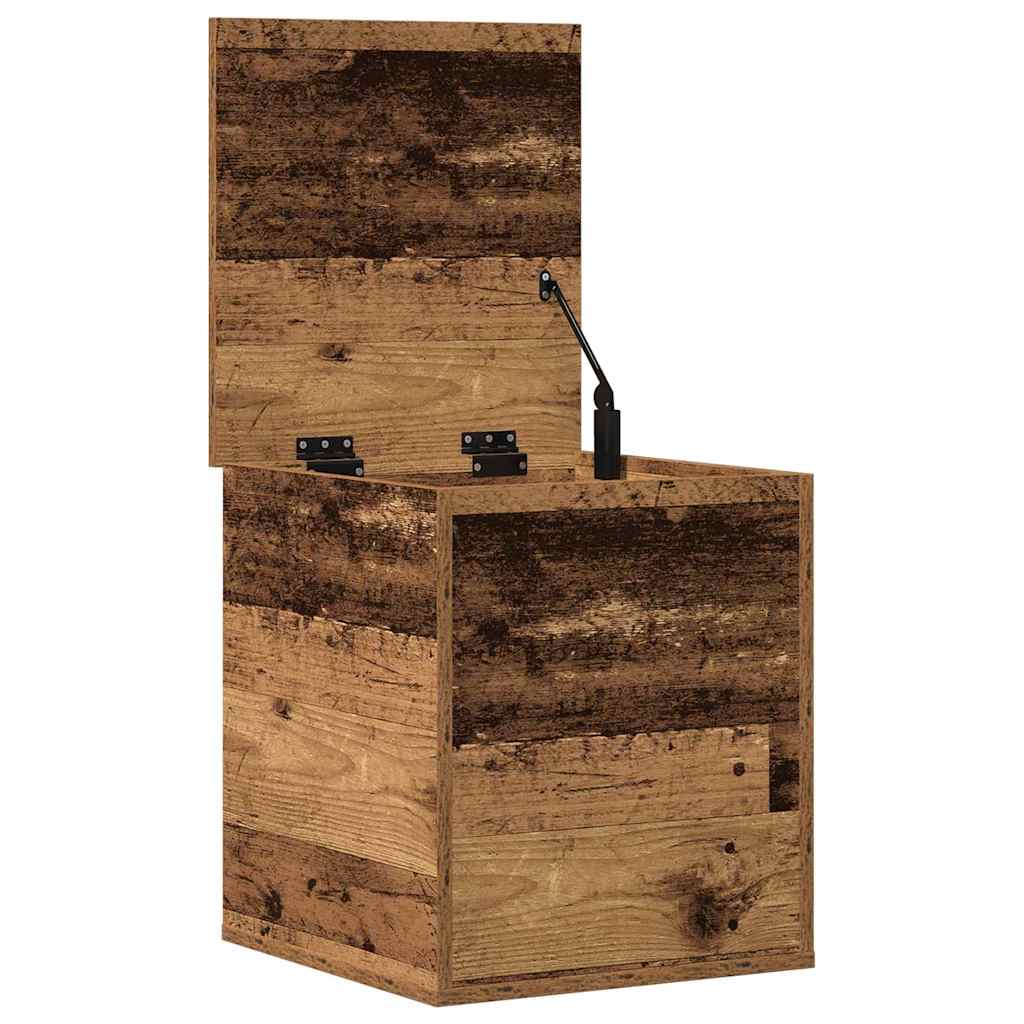 Storage Box Old Wood 40 x 42 x 46 cm Engineered Wood
