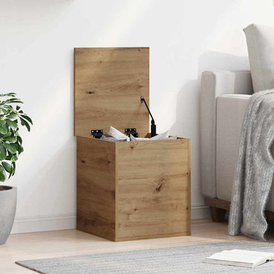 Storage Box Artisan oak 40 x 42 x 46 cm Engineered Wood