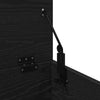 Storage Box Black oak 40 x 42 x 46 cm Engineered Wood