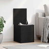 Storage Box Black oak 40 x 42 x 46 cm Engineered Wood