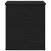Storage Box Black oak 40 x 42 x 46 cm Engineered Wood
