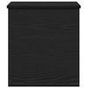 Storage Box Black oak 40 x 42 x 46 cm Engineered Wood