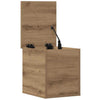 Storage Box Artisan oak 30 x 35 x 35 cm Engineered Wood