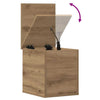 Storage Box Artisan oak 30 x 35 x 35 cm Engineered Wood