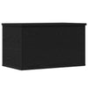 Storage Box Black oak 60 x 35 x 35 cm Engineered Wood