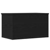Storage Box Black oak 60 x 35 x 35 cm Engineered Wood