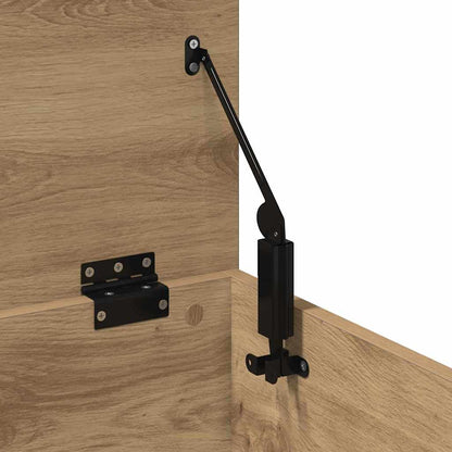 Storage Box Artisan Oak 102 x 35 x 35 cm Engineered Wood