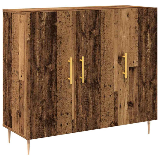 Sideboard Old Wood 90 x 34 x 80 cm Engineered Wood