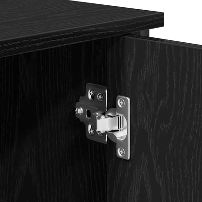Sideboard Black Oak 70 x 30 x 80 cm