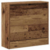 Shoe Cabinet Old Wood 60x21x57 cm Engineered Wood