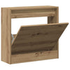 Shoe Cabinet Artisan Oak 60x21x57 cm Engineered Wood