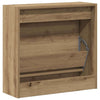 Shoe Cabinet Artisan Oak 60x21x57 cm Engineered Wood