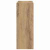 Shoe Cabinet Artisan Oak 60x21x57 cm Engineered Wood