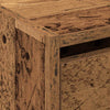 Shoe Cabinet Old Wood 80x21x125,5 cm Engineered Wood