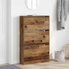 Shoe Cabinet Old Wood 80x21x125,5 cm Engineered Wood
