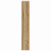 Shoe Cabinet Artisan Oak 80x21x125,5 cm Engineered Wood