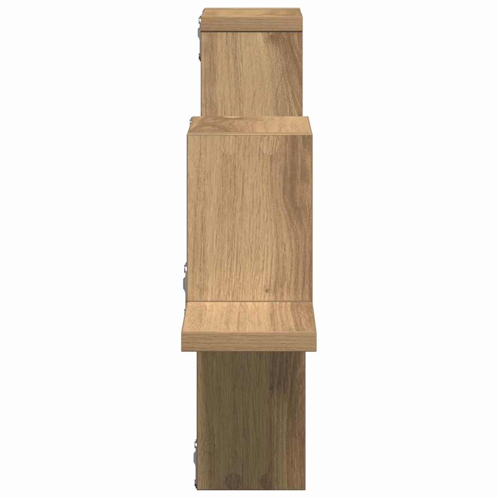 Wall Shelf Wall-Mounted Artisan Oak 104.5 x 43 x 10 cm