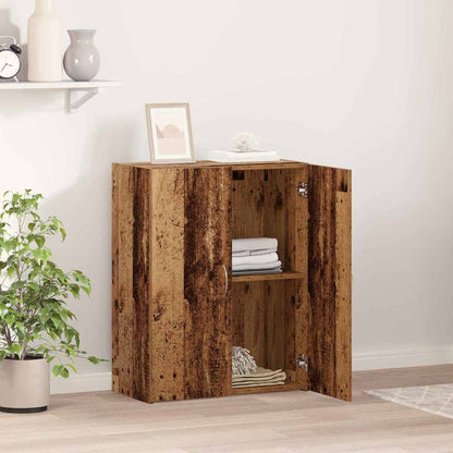 Office Cabinet Old Wood 70 x 32 x 77.5 cm Engineered Wood