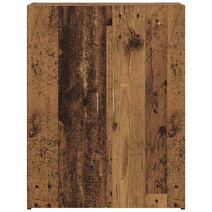 Office Cabinet Old Wood 70 x 32 x 77.5 cm Engineered Wood