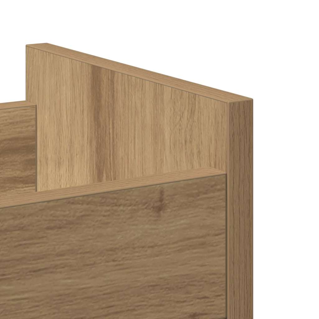 Cabinet with Wheel Artisan Oak 60 x 22 x 79 cm