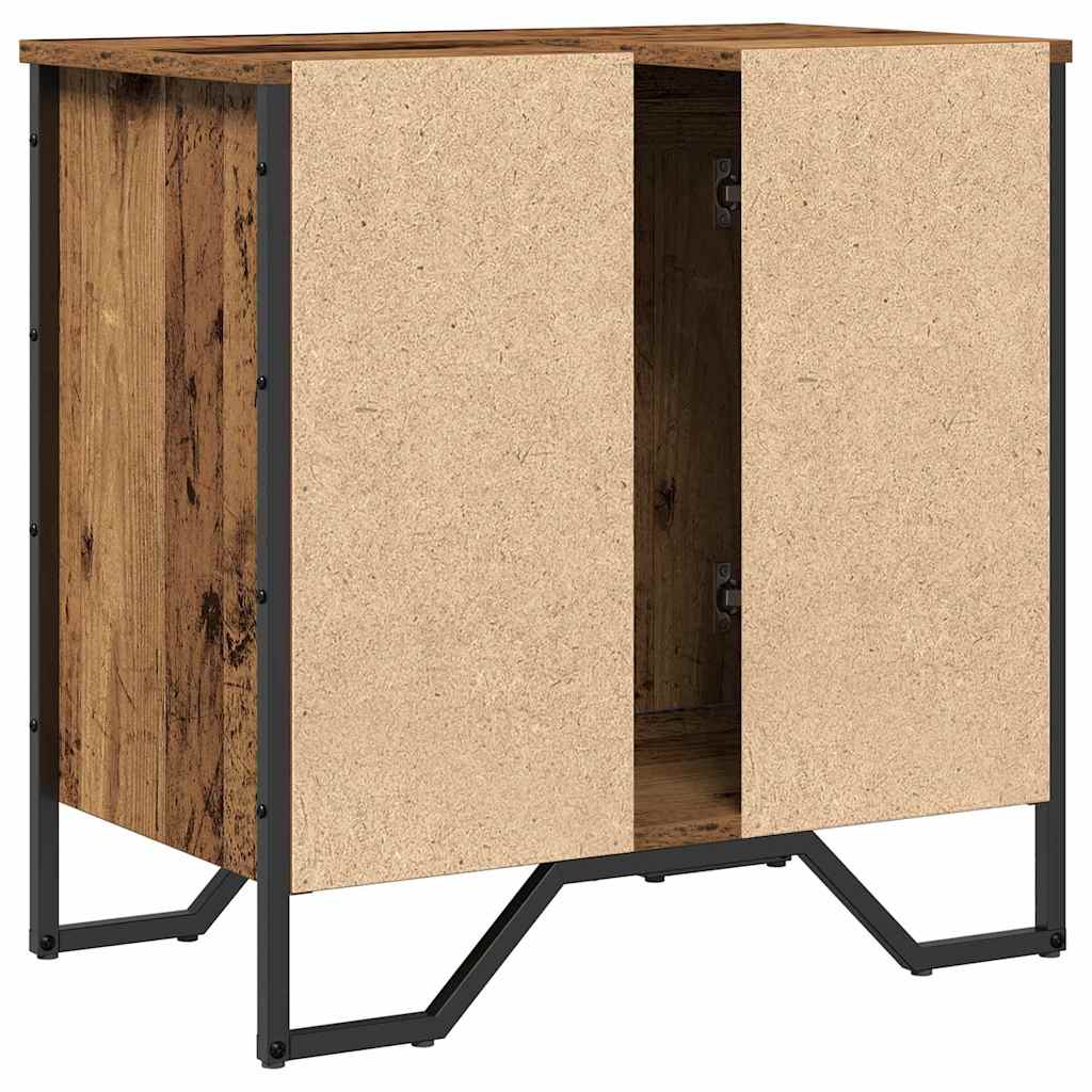 Bathroom Sink Cabinet Old Wood 60 x 35 x 60 cm Engineered wood