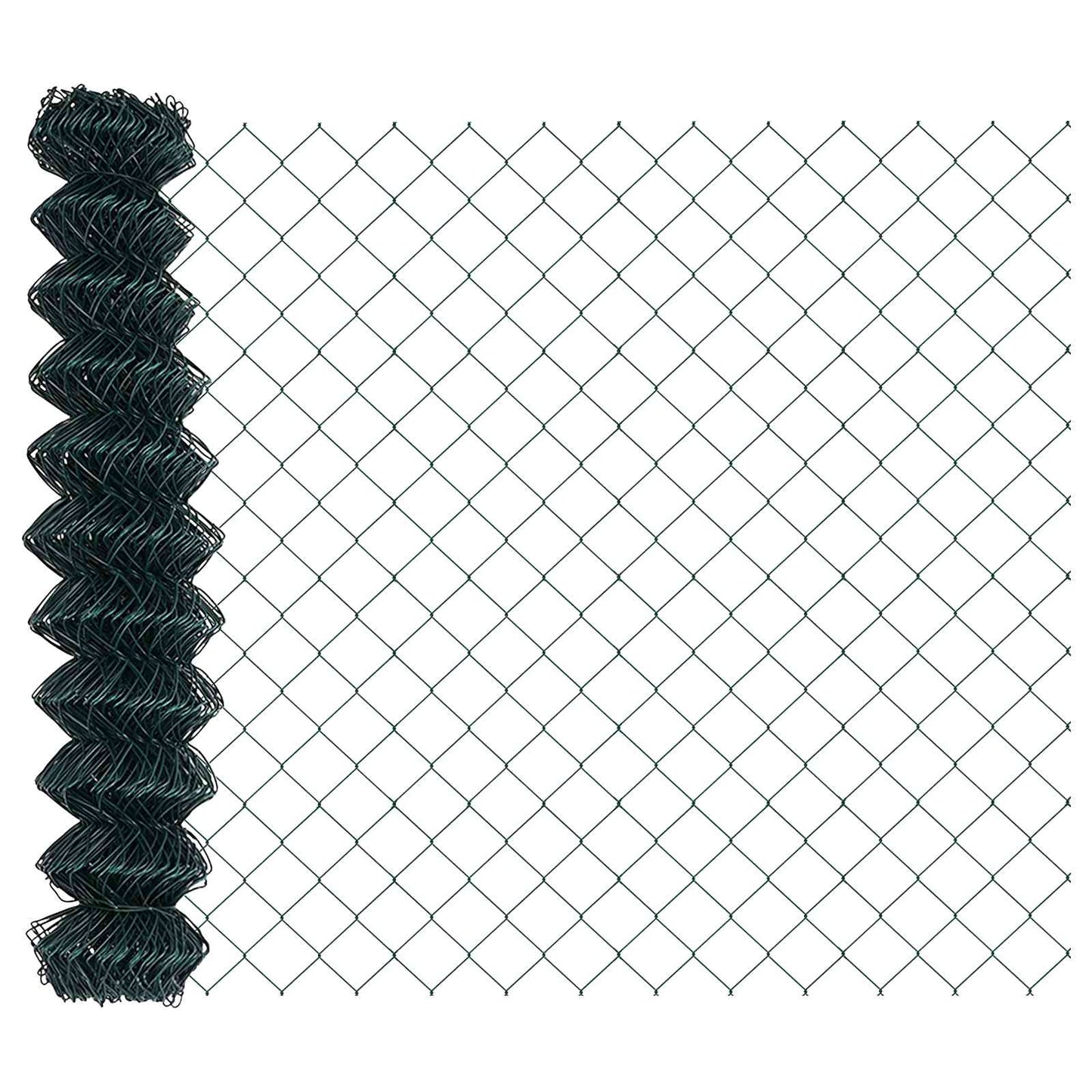 Chain Link Fence Green