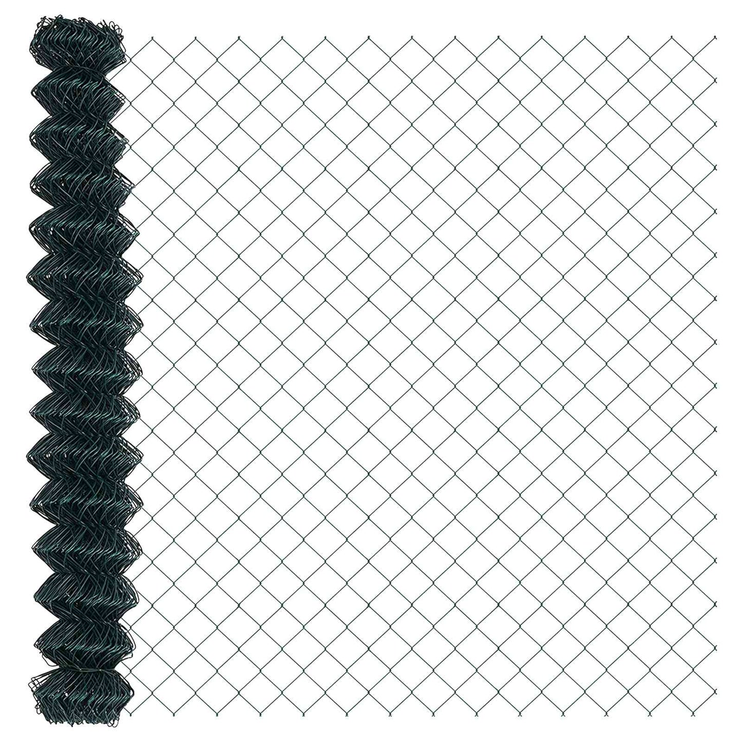 Chain Link Fence Green