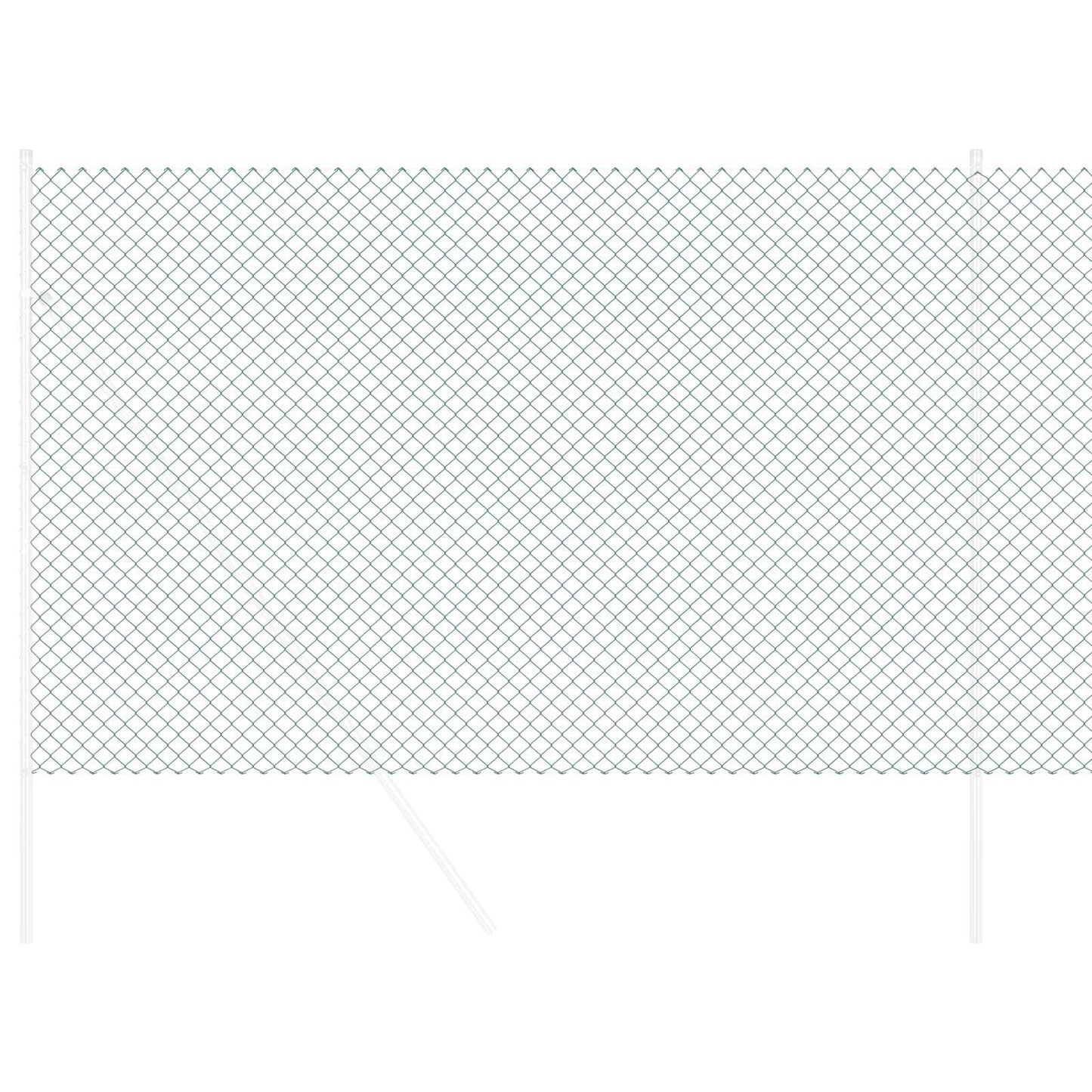 Chain Link Fence Green