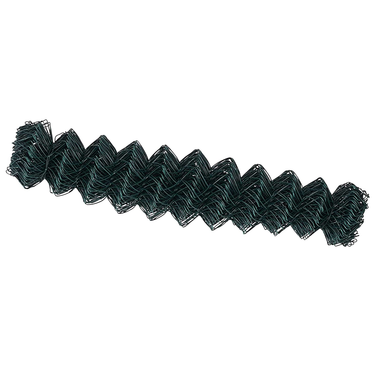 Chain Link Fence 25 x 1.4 m Steel Green