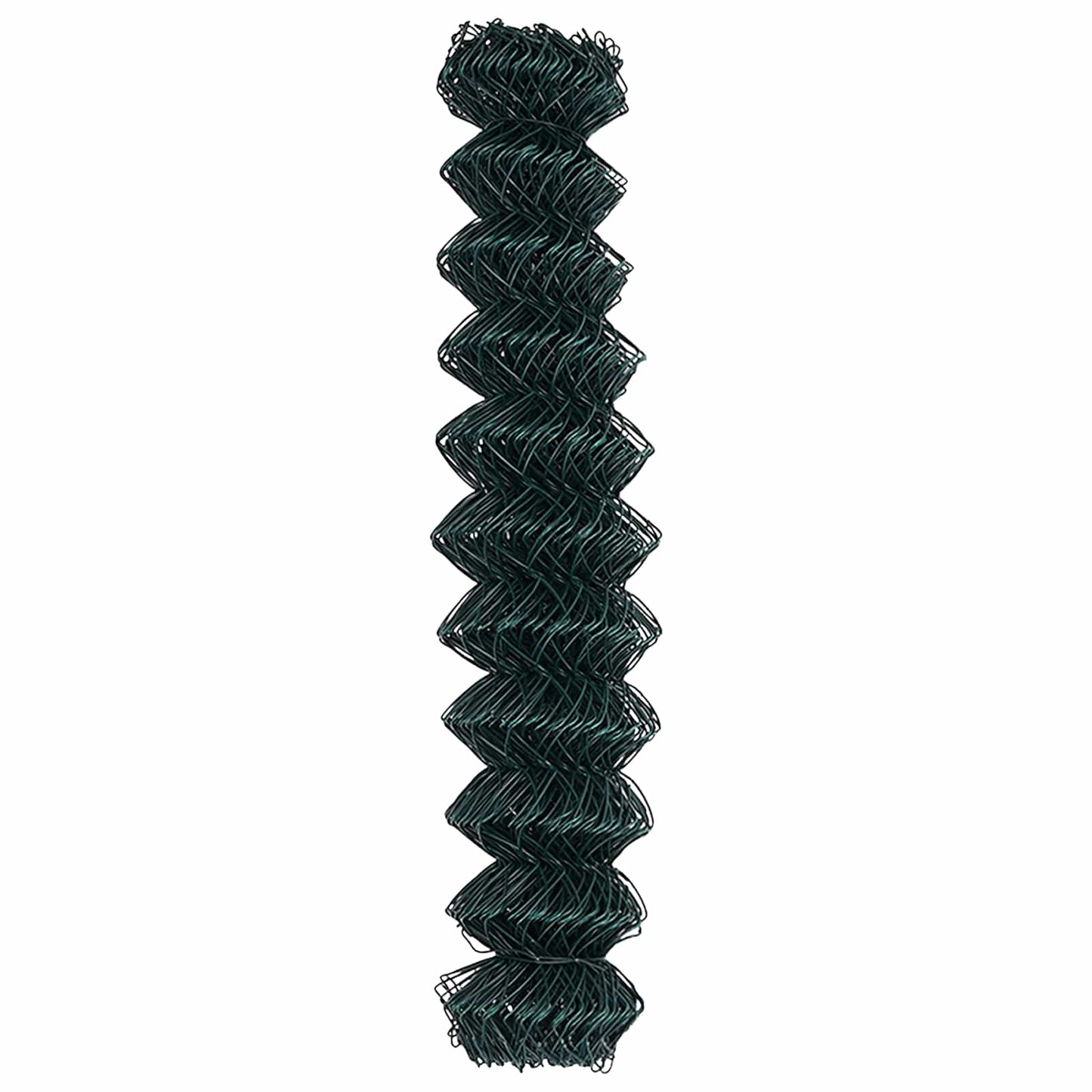 Chain Link Fence 25 x 1.4 m Steel Green