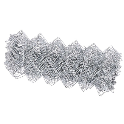 Chain Link Fence 10 x 0.6 m Galvanised steel Silver