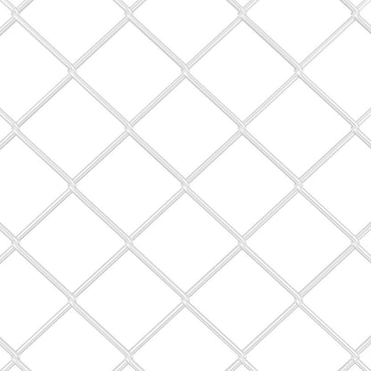 Chain Link Fence 10 x 1.5 m Galvanised steel Silver
