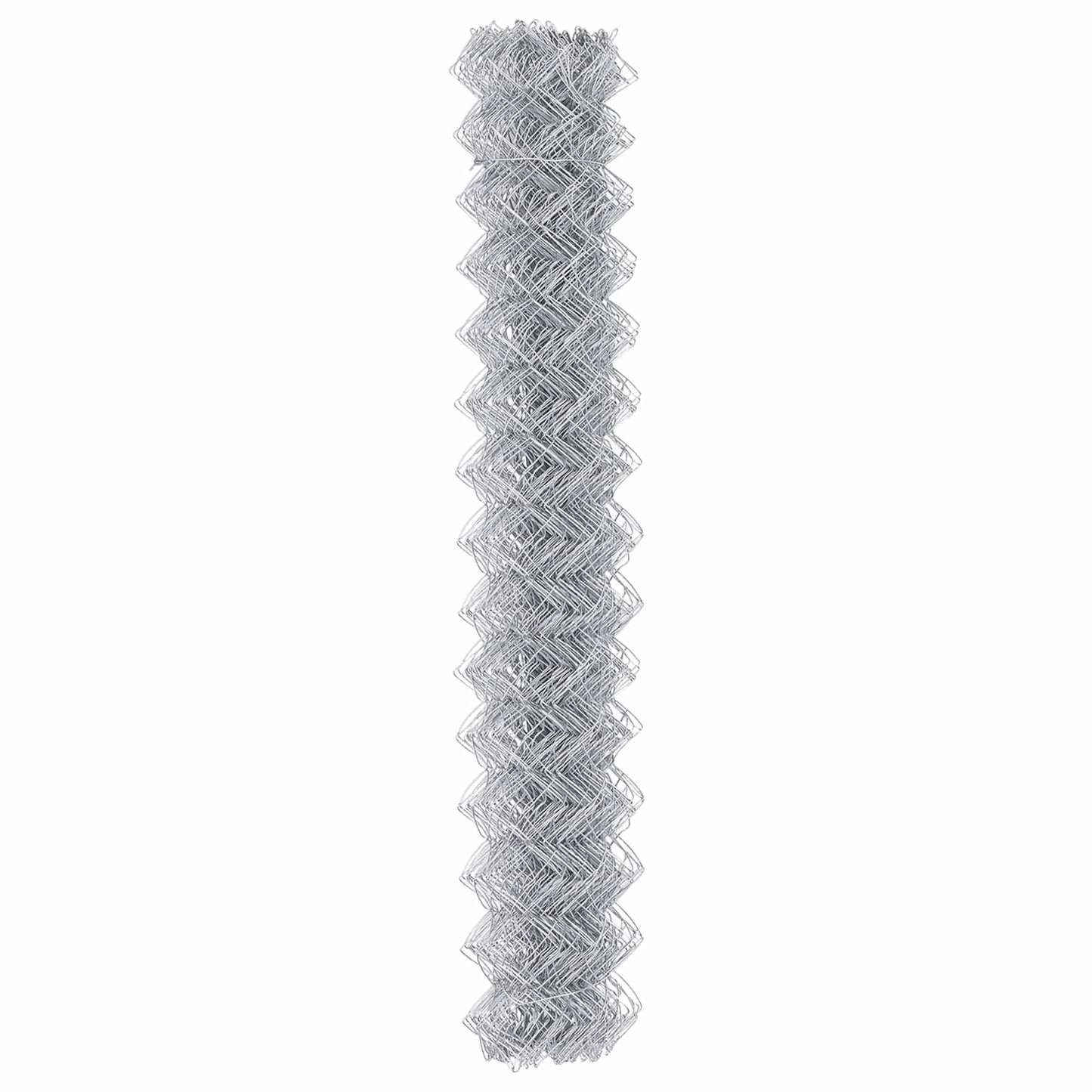 Chain Link Fence 10 x 1.5 m Galvanised steel Silver