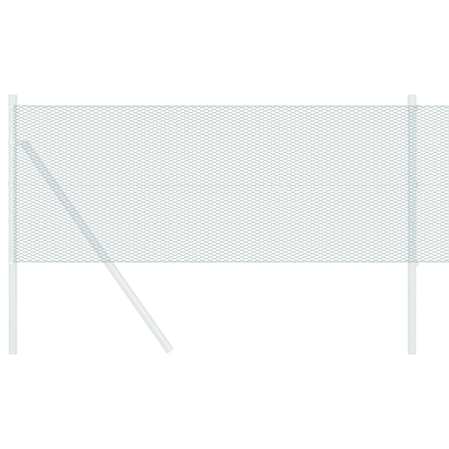 Hexagon Fence Green 0.5 x 10 m PVC