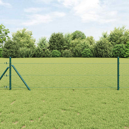 Hexagon Fence Green 0.5 x 10 m PVC