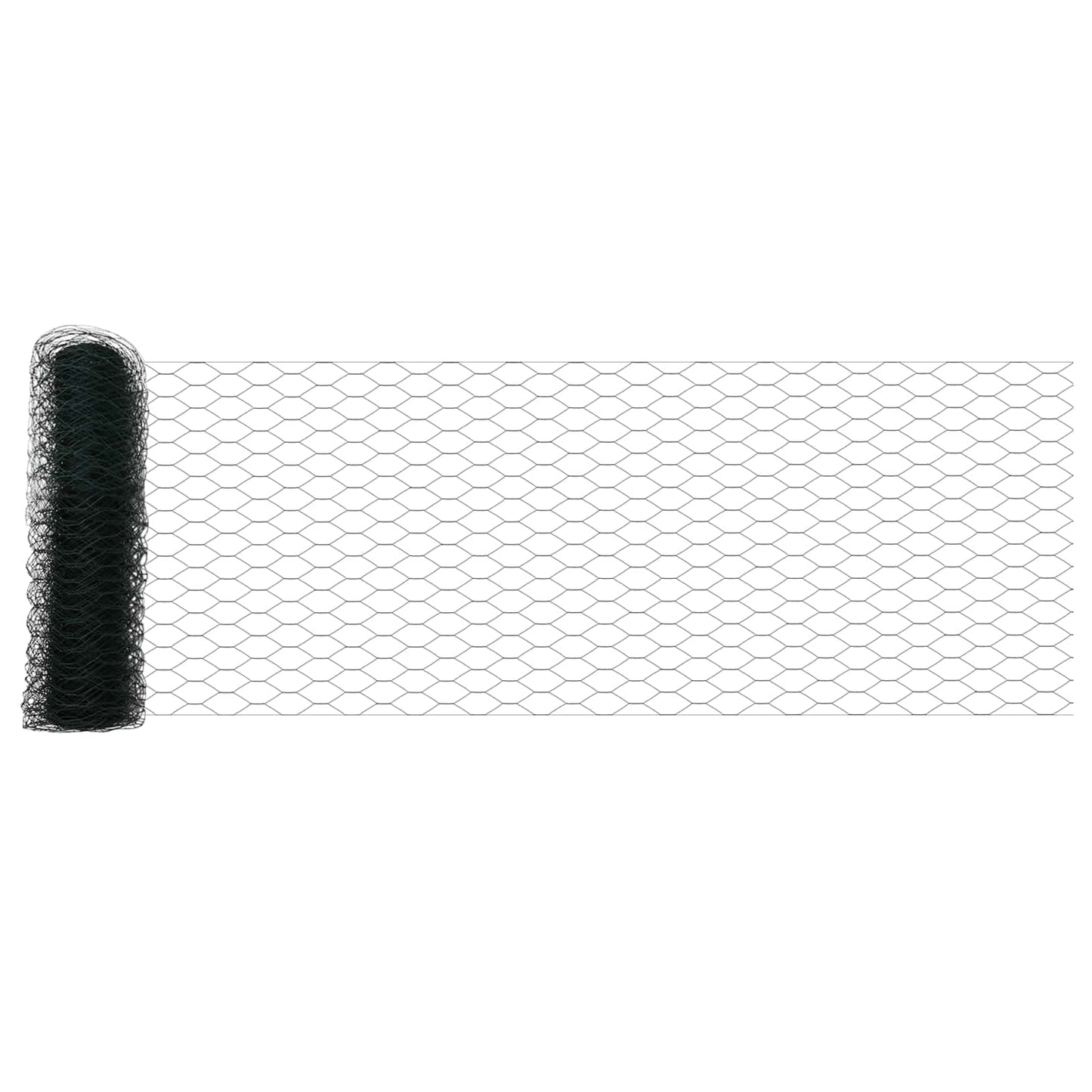 Hexagon Fence Green 0.5 x 10 m PVC