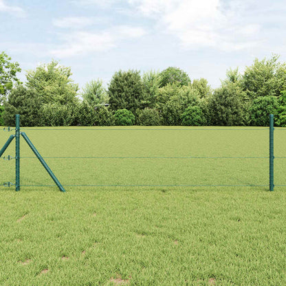 Hexagon Fence Green 1 x 10 m PVC