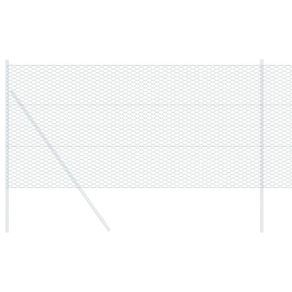 Hexagon Fence Green 1 x 10 m PVC